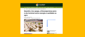 Compre Rural destaca a importância da estabilidade energética para a biossegurança no agronegócio
