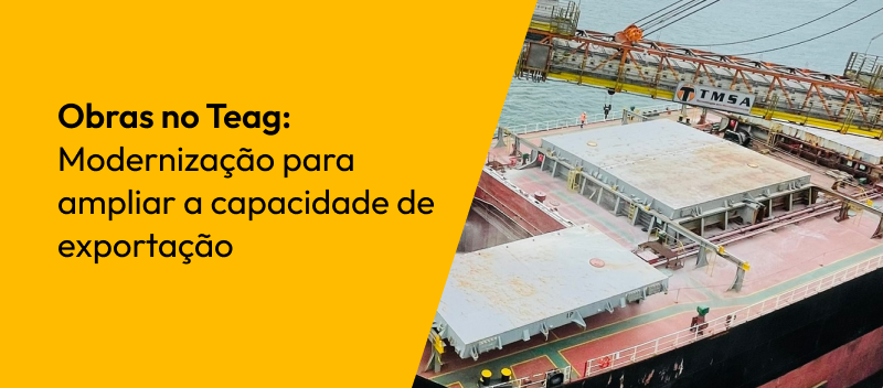 De 750 para 2.500 toneladas por hora: o impacto da engenharia da Setta na modernização portuária