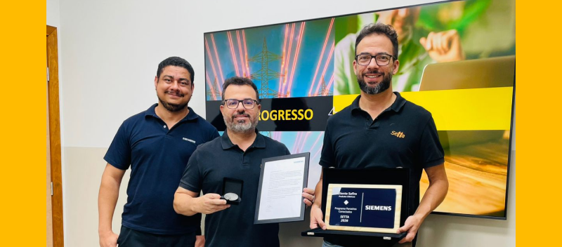 Excelência reconhecida: Setta conquista título de Cliente Safira da Siemens