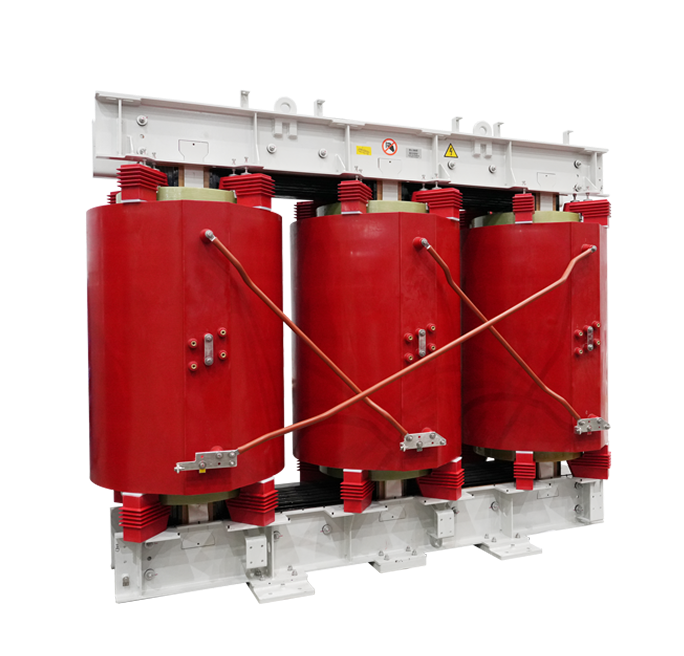Nacelle-mounted dry-type transformers